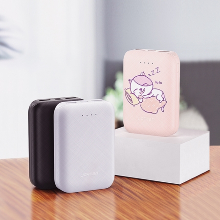綠聯(lián)迷你充電寶，女生便攜移動電源